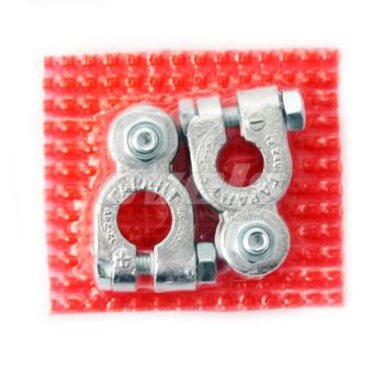 Клеммы АКБ узкополюсные япония М (+/-) болт /ГАРАНТ